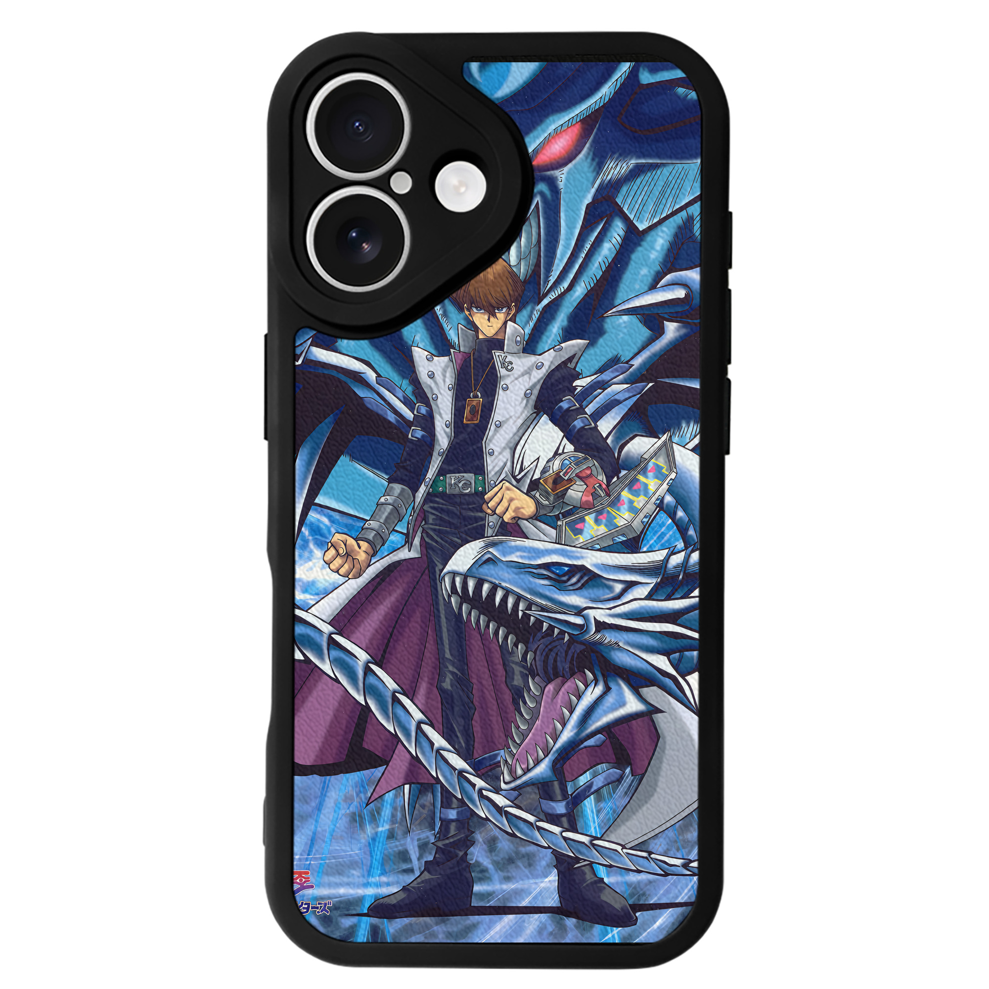 （画像用） 遊☆戯☆王 Yu-Gi-Oh! 【iPhone 16シリーズ対応】シリコンスマホケース（レザー調） 材質：シリコン